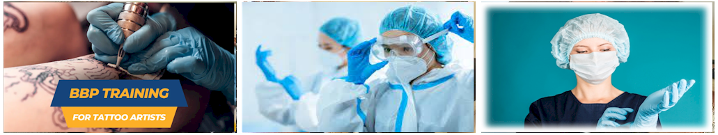 Bloodborne pathogen safety training for body artists in Festa, Italy